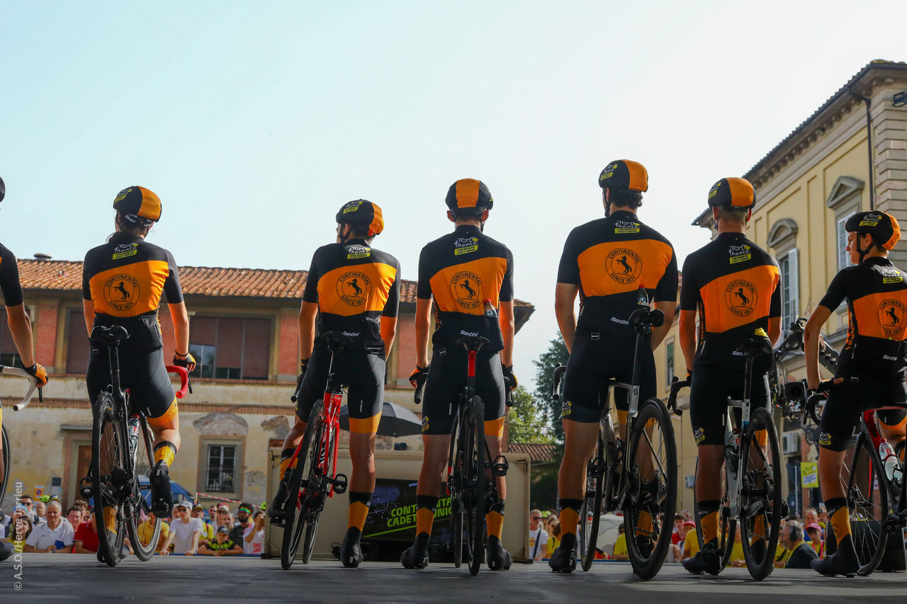 Continental Young Cadets Tour de France 2024 - Etapa 1 - Florencia / Rimini (206 km) - Salida cadetes-junior Continental